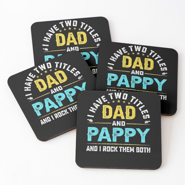 Item preview, Mens Fathers Day I Have Two Titles Dad And Pappy Funny Daddy  designed and sold by jerrie9.