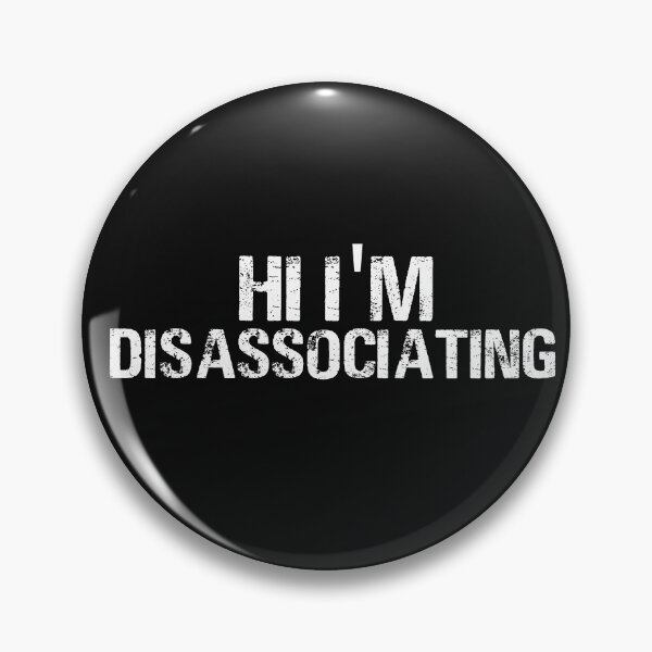 Item preview,  Vintage Hi, I'm Disassociating Typography  designed and sold by garniturex.