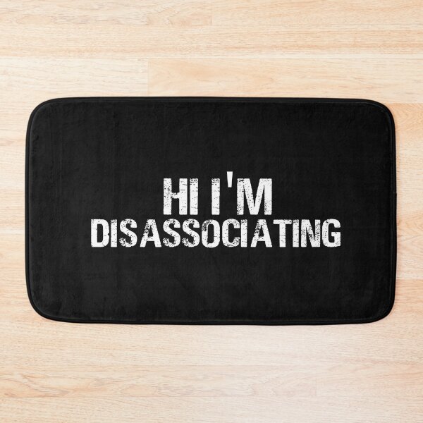 Item preview,  Vintage Hi, I'm Disassociating Typography  designed and sold by garniturex.
