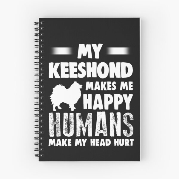 Item preview, Keeshond Humans Make My Head Hurt Shirt  designed and sold by StarcyWol.