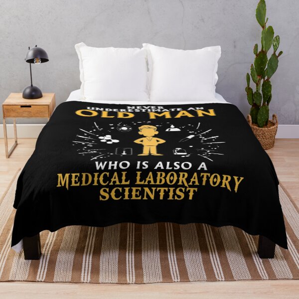 Item preview, Never Underestimate A Medical Laboratory Scientist  designed and sold by jerrie9.