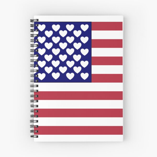 Item preview, Heart Stars American Flag  designed and sold by Rissa Designs.