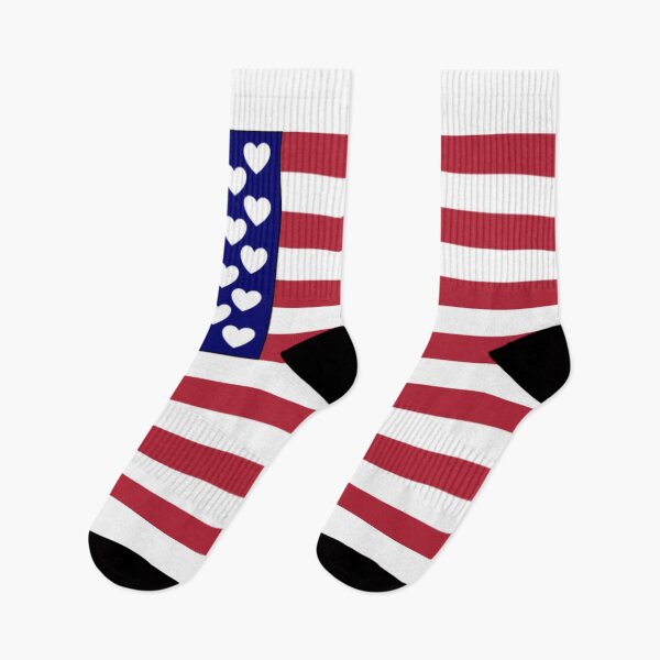 Item preview, Heart Stars American Flag  designed and sold by Rissa Designs.