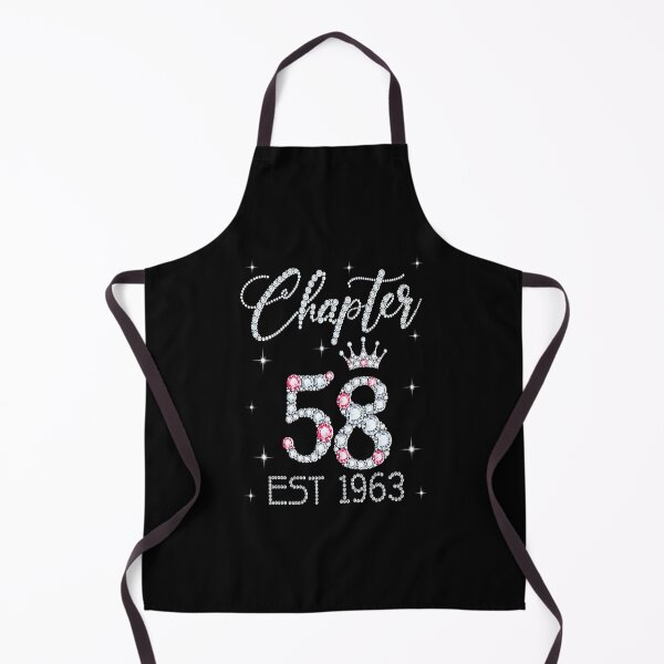 Item preview, Chapter 58 Est 1963 58th Birthday Gift For Women Ladies designed and sold by BargerStore.
