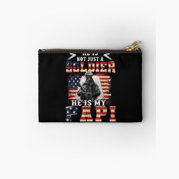 Item preview, Mens He Is Not Just A Soldier He Is My Papi Proud Army Family  designed and sold by jerrie9.
