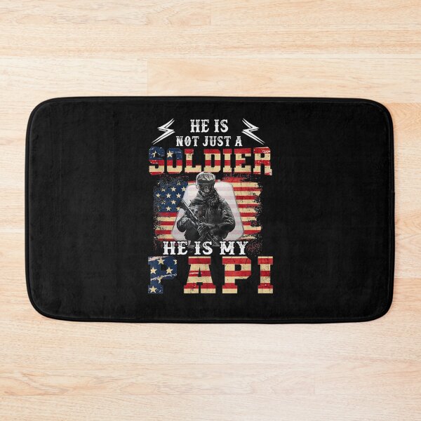 Item preview, Mens He Is Not Just A Soldier He Is My Papi Proud Army Family  designed and sold by jerrie9.