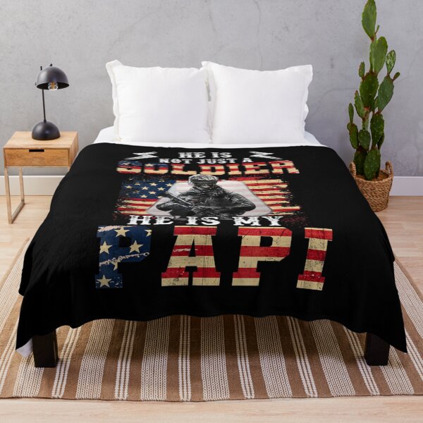 Item preview, Mens He Is Not Just A Soldier He Is My Papi Proud Army Family designed and sold by jerrie9.