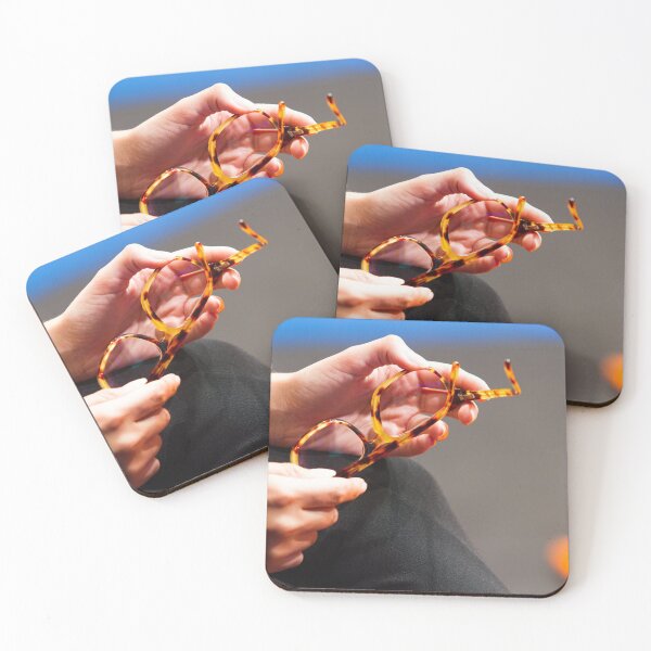 Item preview, Holding Glasses [ Print & iPad / iPod / iPhone Case ] designed and sold by Mauricio Santana.