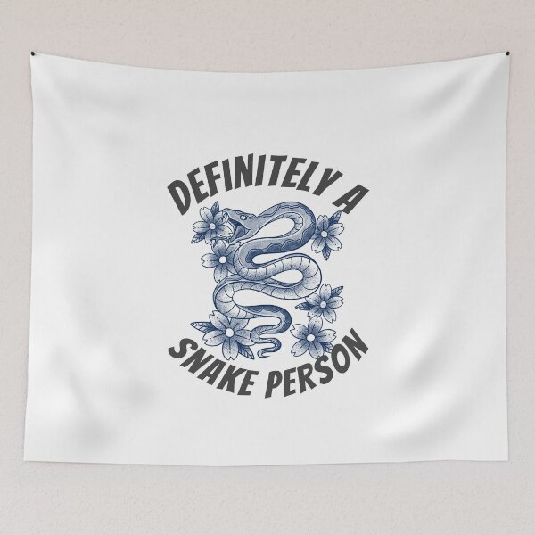 Item preview, Definitely a Snake Person designed and sold by AryabyDesign.