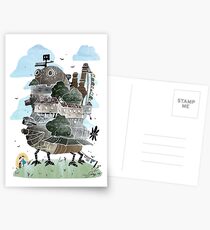 The Moving Castle Postcards