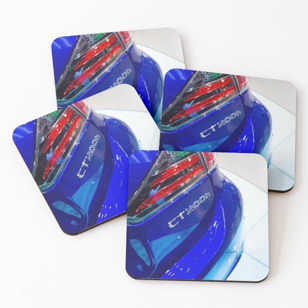 Item preview, Lexus CT 200h Back Blue [ Print & iPad / iPod / iPhone Case ] designed and sold by Mauricio Santana.