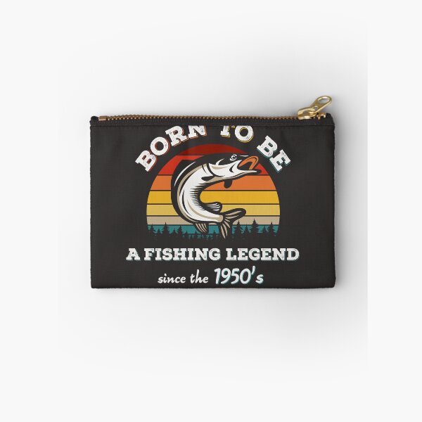 Item preview, Born To Be A Fishing Legend Since The 1950's designed and sold by Mr-FluffyTail.