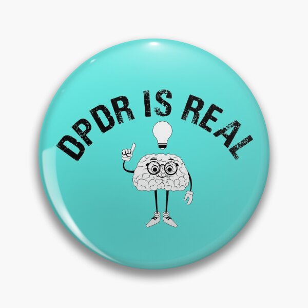 Item preview, Vintage DPDR is real Typography and funny brain illustration  designed and sold by garniturex.