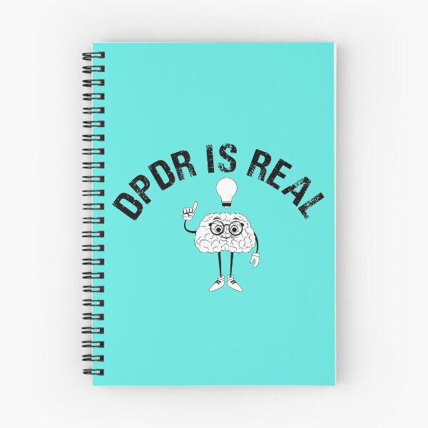 Item preview, Vintage DPDR is real Typography and funny brain illustration  designed and sold by garniturex.