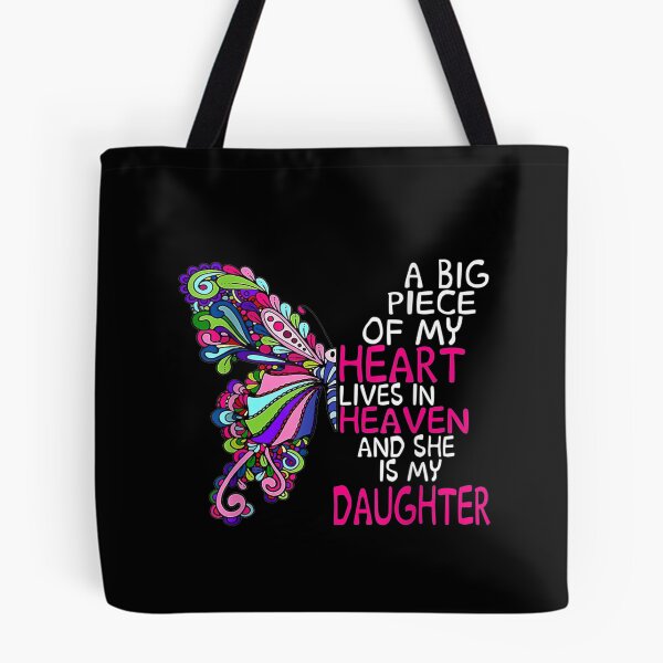 Item preview, A Big Piece Of My Heart Lives In Heaven She Is My Daughter  designed and sold by jerrie9.