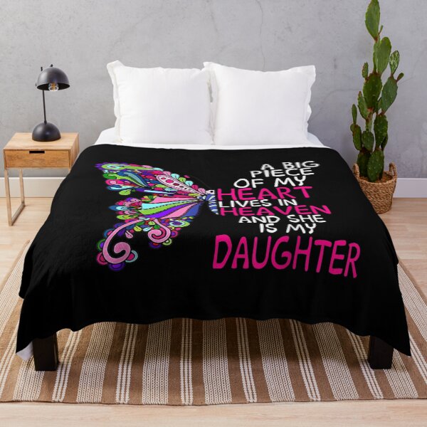 Item preview, A Big Piece Of My Heart Lives In Heaven She Is My Daughter  designed and sold by jerrie9.
