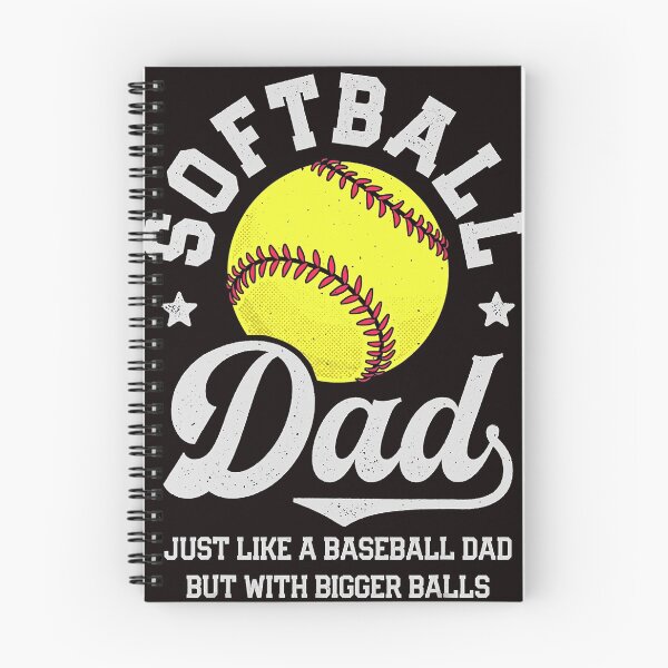 Item preview, Softball Dad Like Baseball But With Bigger Balls Fathers Day designed and sold by MichaelAgree.