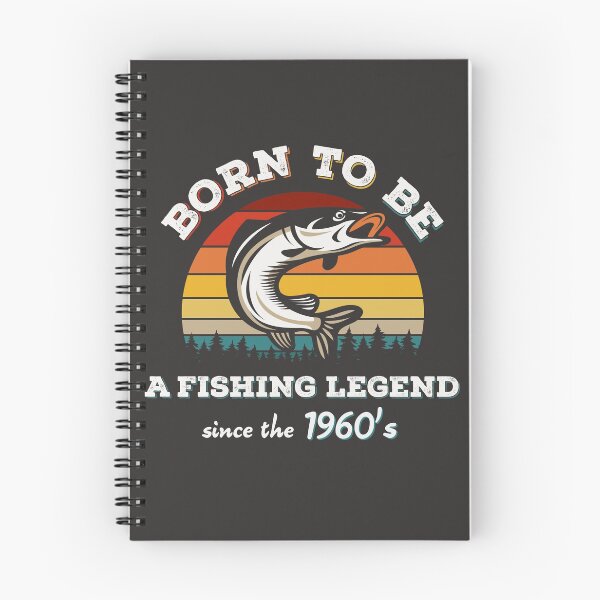 Item preview, Born To Be A Fishing Legend Since The 1960's designed and sold by Mr-FluffyTail.