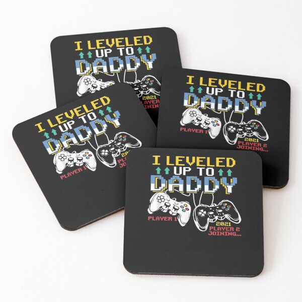 Item preview, I Leveled Up To Daddy Soon To Be Dad 2021 Apparel  designed and sold by jerrie9.