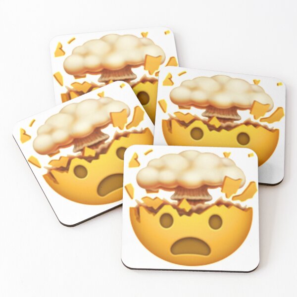 Item preview, Exploding Head Emoji designed and sold by Popular-Gifts.