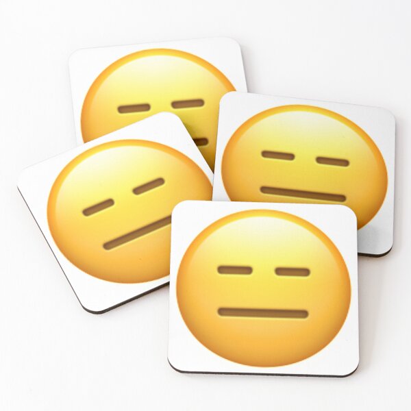 Item preview, Expressionless Face Emoji designed and sold by Popular-Gifts.
