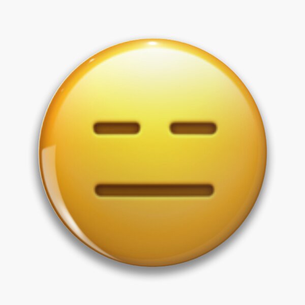 Item preview, Expressionless Face Emoji designed and sold by Popular-Gifts.