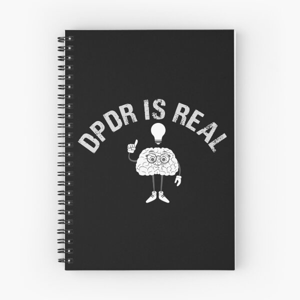 Item preview, DPDR is real Bold Typography and funny brain illustration designed and sold by garniturex.