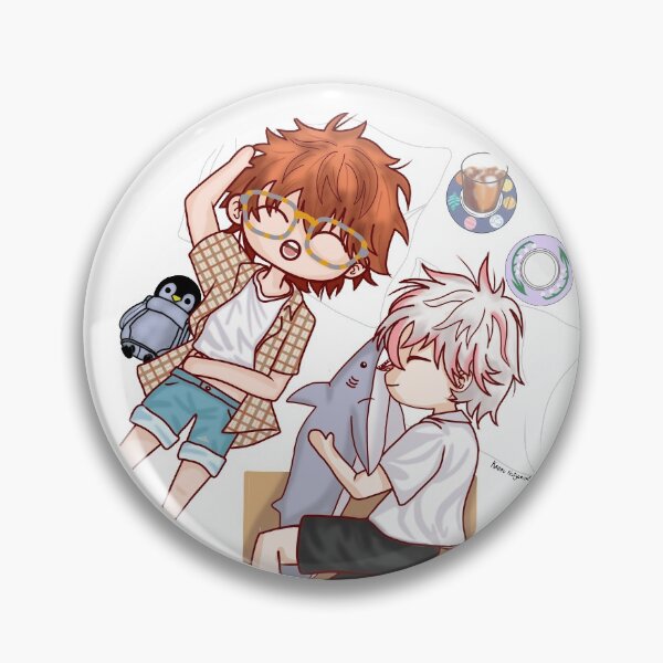 Item preview, Mystic messenger Saeyoung and Saeran chibi birthday 2021 designed and sold by Kaoru  Nuigurumi.