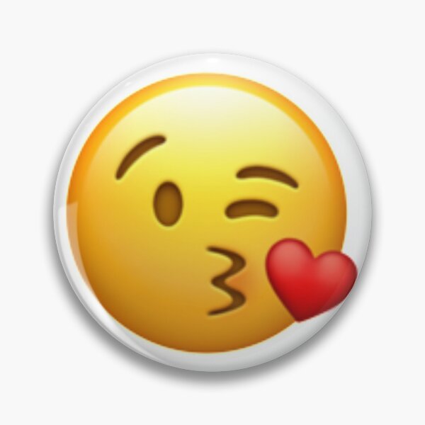 Item preview, Face Blowing Kiss Emoji Pattern designed and sold by Popular-Gifts.