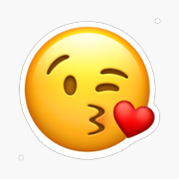 Artikel-Vorschau von Gesichtsblasen-Kuss-Emoji-Muster, designt und verkauft von Popular-Gifts.