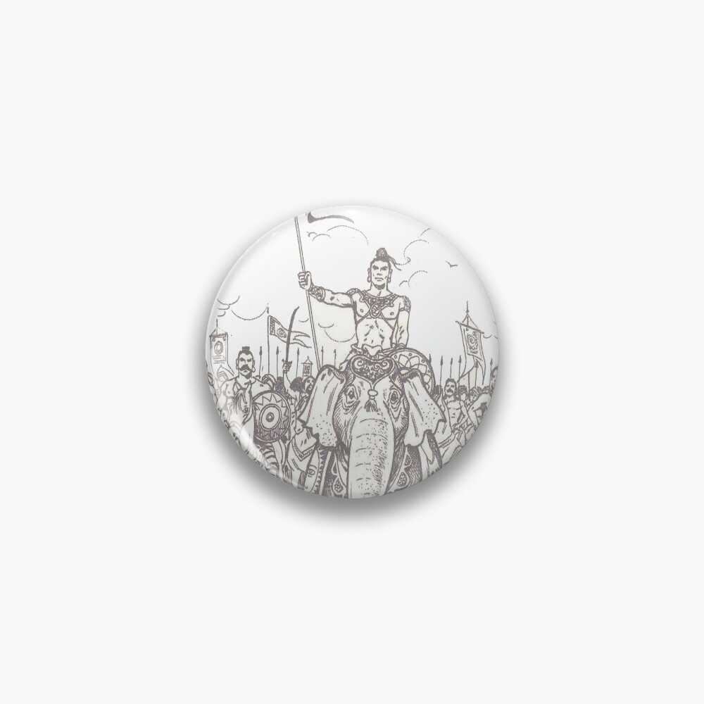 Item preview, Pin designed and sold by Dhammapala.