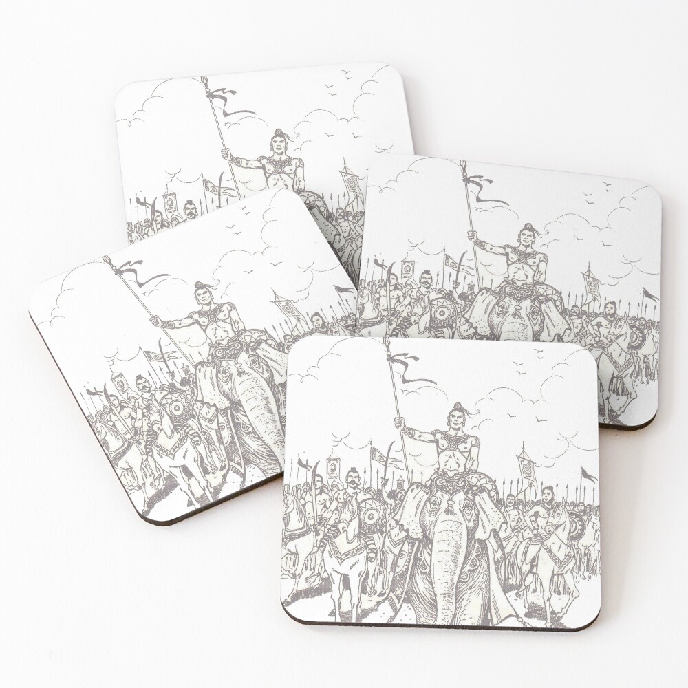 Item preview, Coasters (Set of 4) designed and sold by Dhammapala.