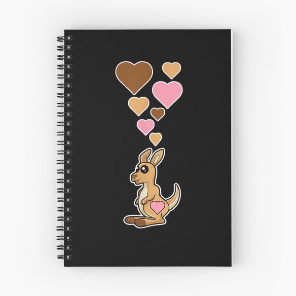 Item preview, Cute Kangaroo With Hearts  designed and sold by jerrie9.