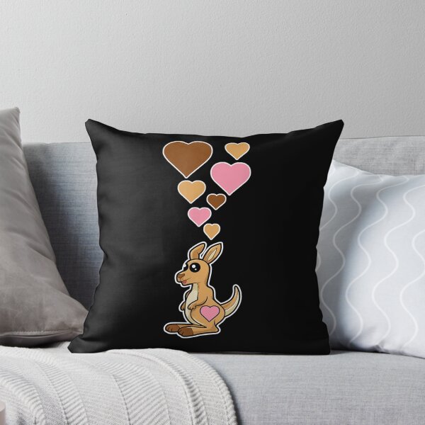 Item preview, Cute Kangaroo With Hearts  designed and sold by jerrie9.