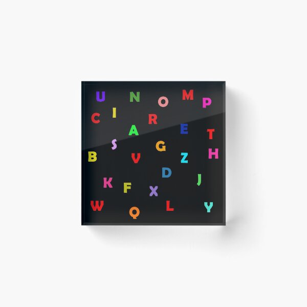 Item preview, English Letters designed and sold by freeArt10.