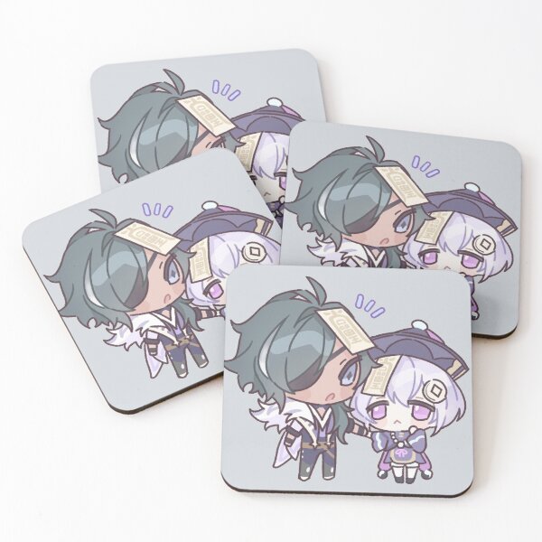 Item preview, Genshin Impact Qiqi and Kaeya  designed and sold by NewEraMutant.