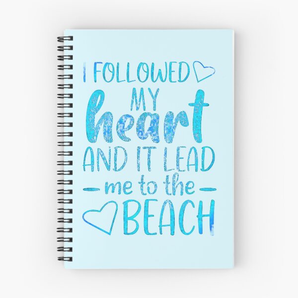 Item preview, I Followed My Heart and it Lead Me to the Beach designed and sold by CristalleLisa.