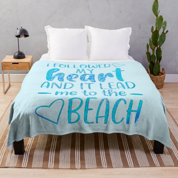 Item preview, I Followed My Heart and it Lead Me to the Beach designed and sold by CristalleLisa.