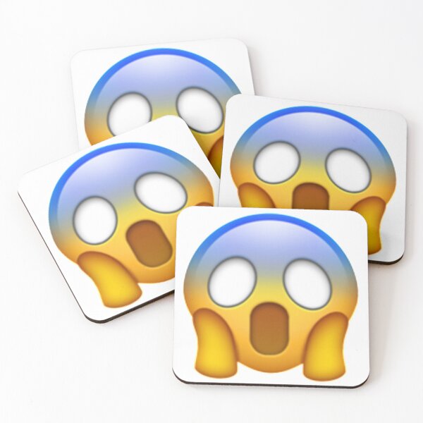 Item preview, Face Screaming In Fear Emoji designed and sold by Popular-Gifts.