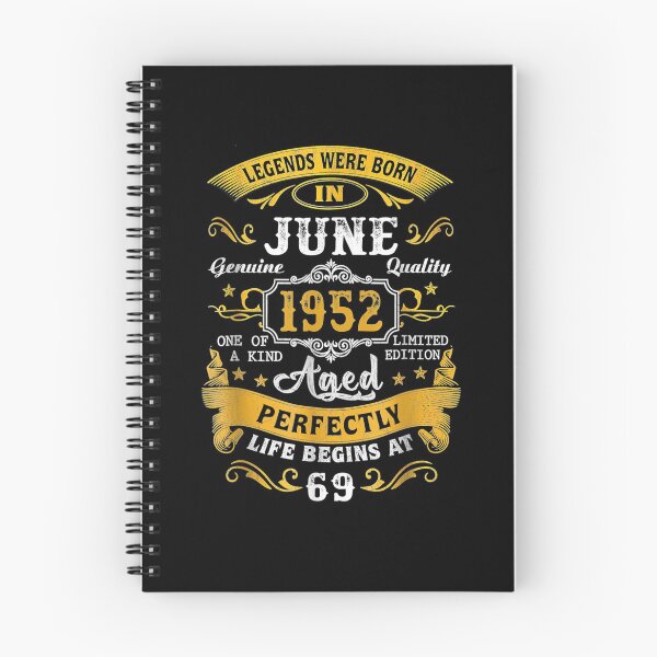 Item preview, Legends Were Born In June 1952 69th Birthday Gifts  designed and sold by jerrie9.