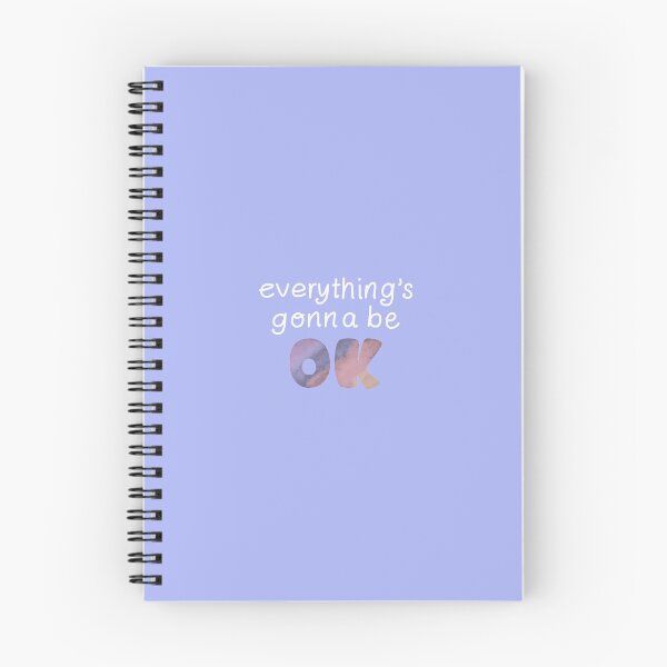 Item preview, Everything's gonna be okay - Motivational Quote designed and sold by Taladesignlab.