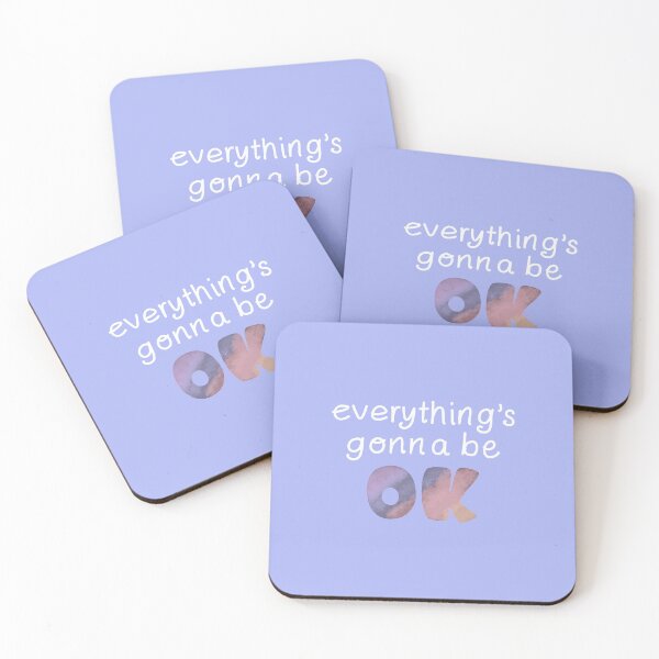 Item preview, Everything's gonna be okay - Motivational Quote designed and sold by Taladesignlab.
