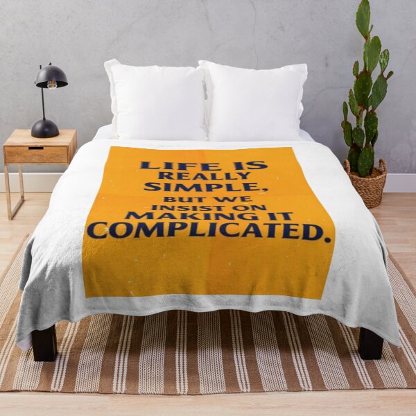 Item preview, Life Is Really Simple motivational quotes designed and sold by Designerzworld.