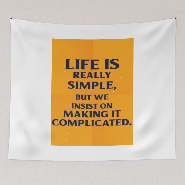 Item preview, Life Is Really Simple motivational quotes designed and sold by Designerzworld.
