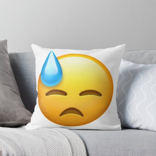 Item preview, Face With Cold Sweat Emoji designed and sold by Popular-Gifts.