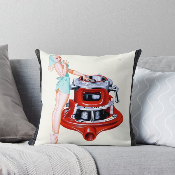 Item preview, Rigid Tool 1956 Pinup Girl Calendar Illustration by George Brown Petty IV Wall Decor Xzendor7 Art Reproductions designed and sold by Xzendor7 Digital Art Creations.