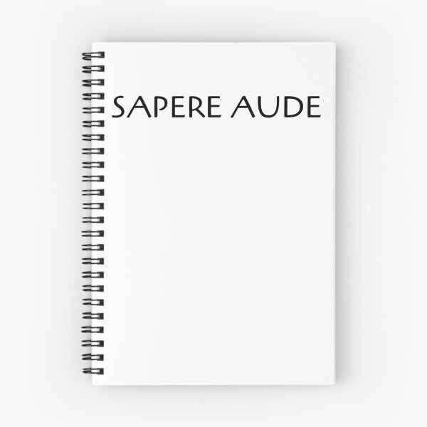 Item preview, Sapere Aude designed and sold by WisdomAndWords.