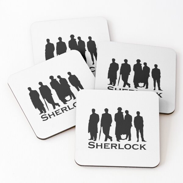 Item preview, Sherlock Silhouettes  | Perfect Gift designed and sold by Sherlockartds.