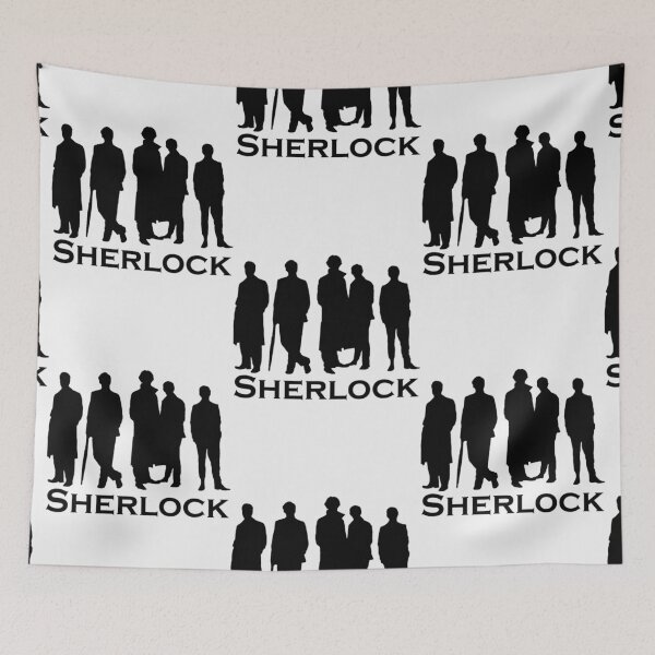 Item preview, Sherlock Silhouettes  | Perfect Gift designed and sold by Sherlockartds.