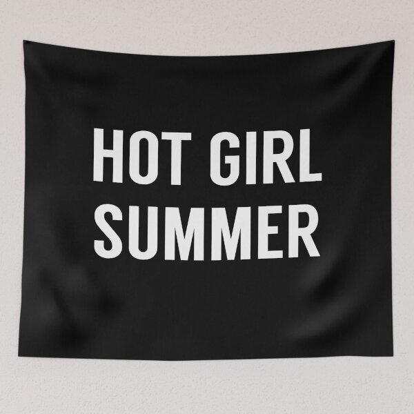 Item preview, Hot Girl Summer on Black designed and sold by tinyteacups.